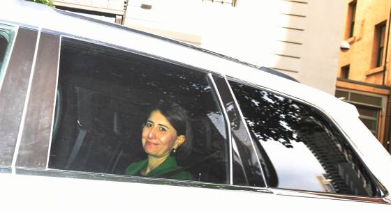 Former NSW premier Gladys Berejiklian arrives at the ICAC hearing in 2021 (Image: AAP/Dean Lewins)