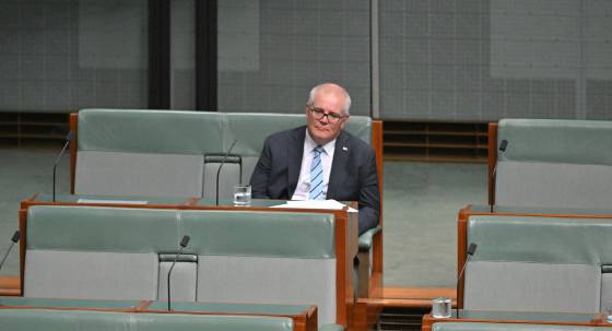 Former prime minister Scott Morrison in February 2024 (Image: AAP/Mick Tsikas)