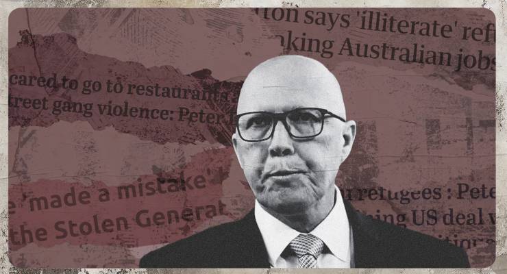 Peter Dutton (Image: Private Media/Zennie)